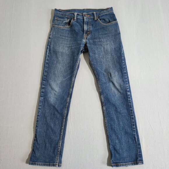 Levi's 511 jeans men's youth size 16 reg / W28/L28 denim blue slim fit straight - Picture 1 of 13